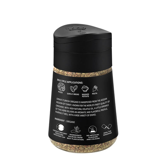 Orika Gourmet herb sprinkler combo (Turkish Oregano + Egyptian Basil + Italian Seasoning) - Orika Spices India