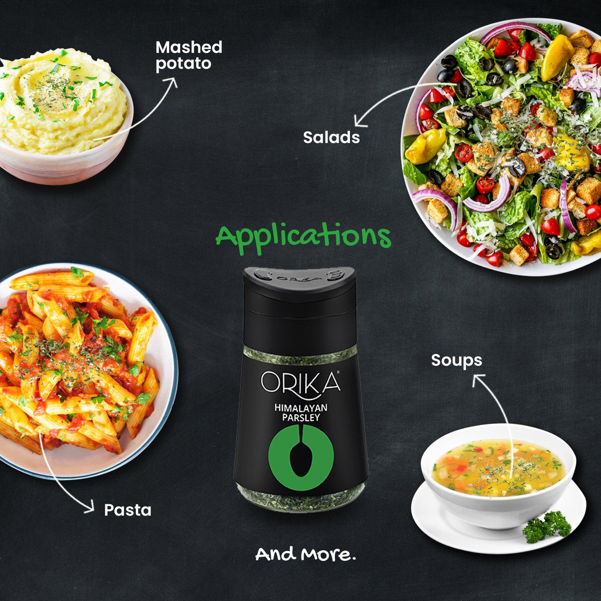 Orika Himalayan Parsley, 14gm - Orika Spices India