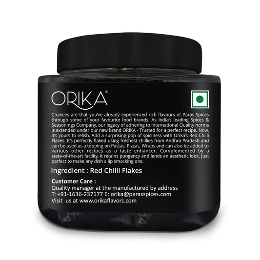 Red Chilli Flakes Combo (pack of 3 jars, 40g/each) - Orika Spices India